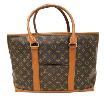 LOUIS VUITTON Monogram Sac Weekend PM  Tote