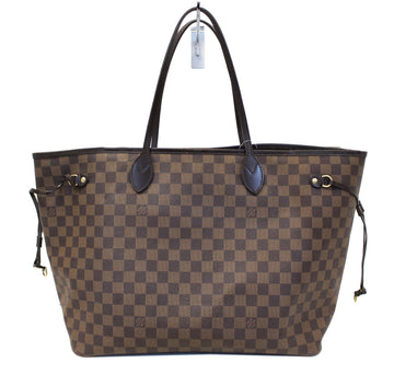 LOUIS VUITTON  Tote Bag Damier Ebene Neverfull GM