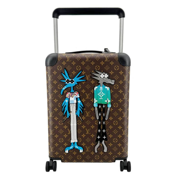 LOUIS VUITTON Monogram Horizon 55 Friends Monogram Canvas Travel Bag Brown