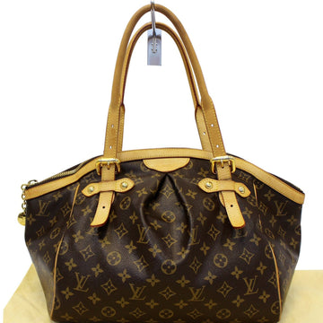 LOUIS VUITTON Monogram Canvas Tivoli GM Brown Shoulder Bag