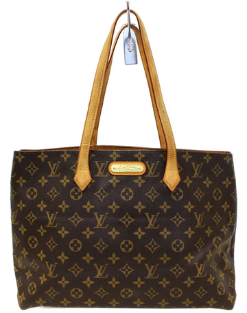 LOUIS VUITTON Monogram Canvas Wilshire MM Shoulder Bag