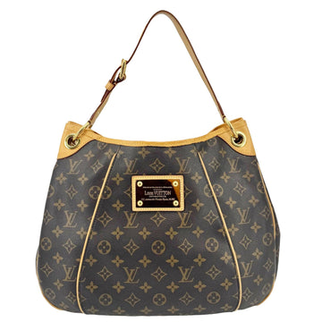 LOUIS VUITTON Galliera PM Monogram Canvas Shoulder Bag Brown