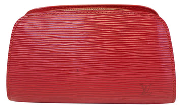 LOUIS VUITTON Epi Leather Definu PM Cosmetic Pouch