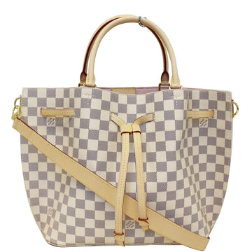 LOUIS VUITTON Girolata Damier Azur Shoulder Bag