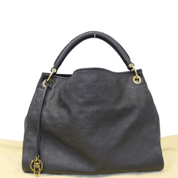 Louis Vuitton Artsy MM Empreinte Monogram Shoulder Bag Noir Black