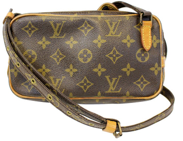 LOUIS VUITTON  Crossbody Bag Monogram Pochette Marly Bandouliere