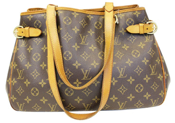 LOUIS VUITTON  Shoulder Bag Monogram Canvas Batignolles Horizontal