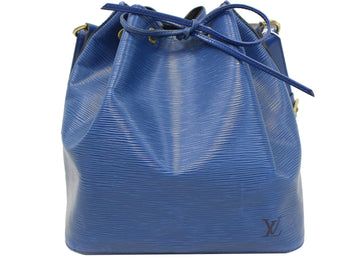 LOUIS VUITTON Epi Leather Petit Noe Blue Shoulder Bag - Sale