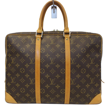 LOUIS VUITTON Porte Documents Voyage Monogram Canvas  Briefcase Bag