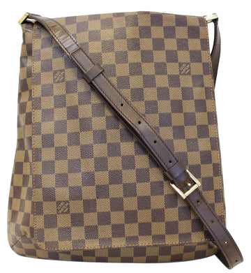 LOUIS VUITTON Damier Ebene Mtte Salsa GM Crossbody Bag