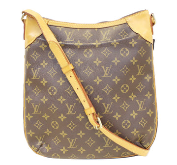 LOUIS VUITTON Monogram Canvas Odeon MM Crossbody Bag