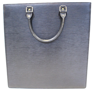 LOUIS VUITTON Epi Leather Black Sac Plat Satchel Bag - Last Call