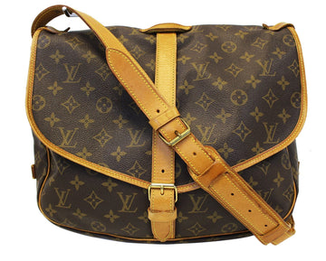 LOUIS VUITTON  Shoulder Bag Monogram Saumur 35
