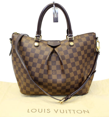 LOUIS VUITTON Siena PM Damier Ebene Shoulder Handbag