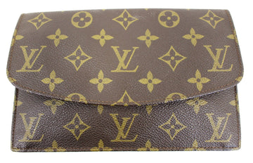 LOUIS VUITTON  Monogram Canvas Pochette Rabat Clutch