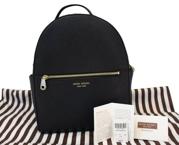 HENRI BENDEL WEST 57TH Saffiano Black leather Backpack