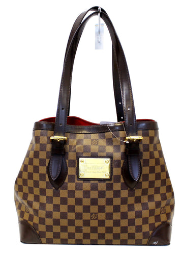 LOUIS VUITTON Damier Ebene Hampstead GM Shoulder Bag - 30% Off