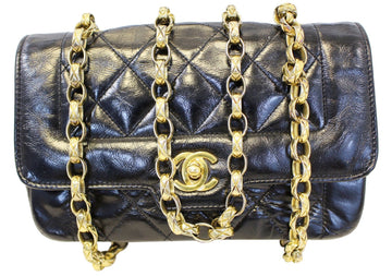 CHANEL Mini Diana Flap Crossbody Bag with Gold Hardware