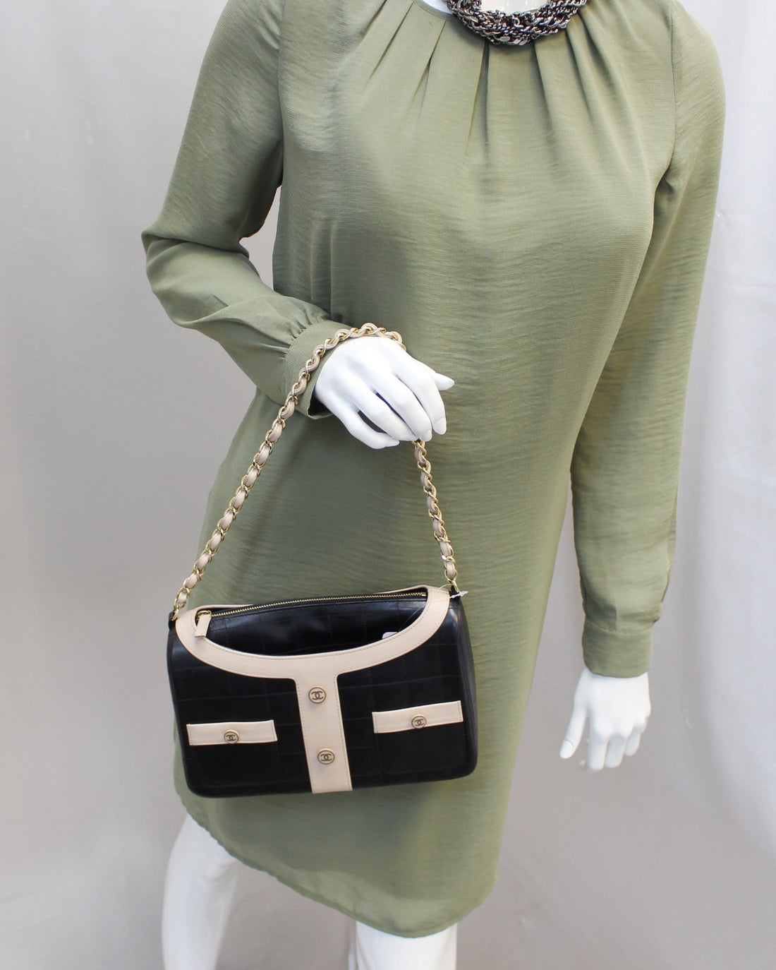 Chanel Jacket Motif Chain Shoulder Bag