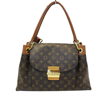LOUIS VUITTON Monogram Canvas Camel Olympe Satchel Bag