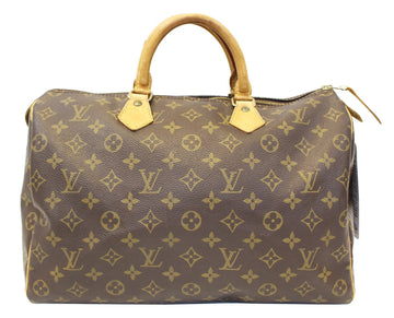 LOUIS VUITTON  Handbag Monogram Canvas Speedy 35 Satchel