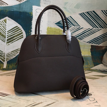 Top Quality Bolide Bag Black For Women SiTop Qualityer Toned Hardware 12.6in/32cm