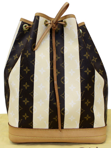 LOUIS VUITTON Noe Large Monogram Rayure Shoulder Bag