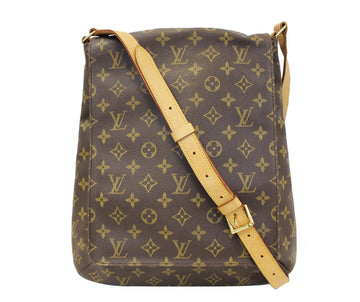 LOUIS VUITTON Mtte Salsa GM Monogram Crossbody Shoulder Bag