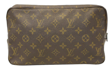LOUIS VUITTON Monogram Trousse Toilette 28 Clutch Pouch