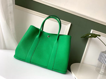 Top Quality Garden Party 36 Bag Green For Women, Handbags, Shoulder Bags 14.2in/36cm