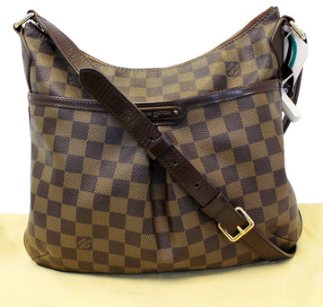 LOUIS VUITTON Damier Ebene Bloomsbury PM Crossbody Bag