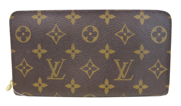 LOUIS VUITTON Monogram Canvas Zippy Long Wallet