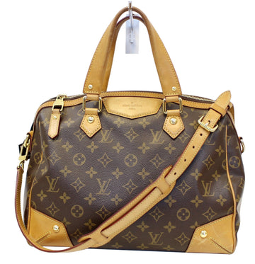 LOUIS VUITTON Monogram Canvas Retiro PM Brown Shoulder Bag