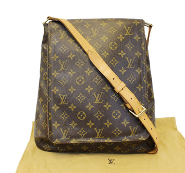 LOUIS VUITTON Monogram Canvas Mtte Brown Crossbody Bag