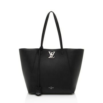 Louis Vuitton Calfskin Lockme Cabas Tote