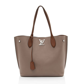 Louis Vuitton Calfskin Lockme Go Tote