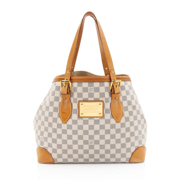 Louis Vuitton Damier Azur Hampstead MM Tote