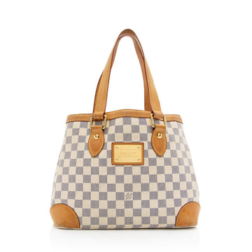 Louis Vuitton Damier Azur Hampstead PM Tote (SHF-18404)