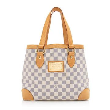 Louis Vuitton Damier Azur Hampstead PM Tote (SHF-21258)