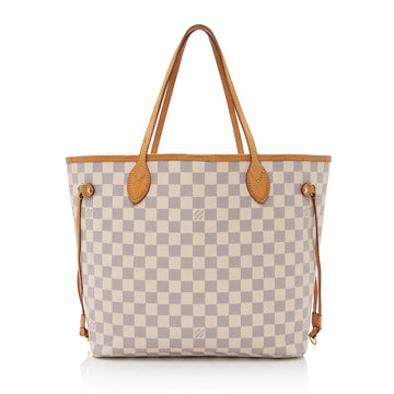 Louis Vuitton Damier Azur Neverfull MM Tote (SHF-22467)