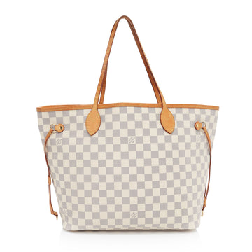 Louis Vuitton Damier Azur Neverfull MM Tote (SHF-ZWxibm)