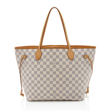Louis Vuitton Damier Azur Neverfull MM Tote (SHF-sLwz5U)