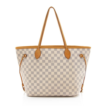 Louis Vuitton Damier Azur Neverfull MM Tote