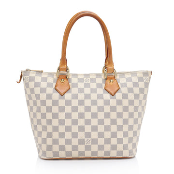 Louis Vuitton Damier Azur Saleya PM Tote - FINAL SALE (SHF-6lMBDG)