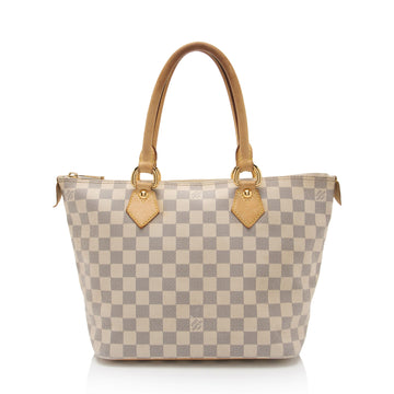 Louis Vuitton Damier Azur Saleya PM Tote - FINAL SALE (SHF-Z0AWuu)