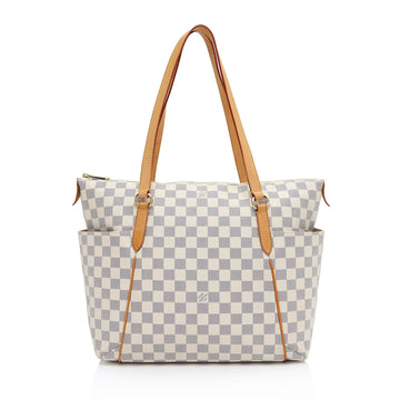 Louis Vuitton Damier Azur Totally MM Tote (SHF-ULoSV5)