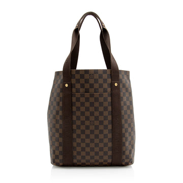 Louis Vuitton Damier Ebene Cabas Beaubourg Tote (SHF-21693)