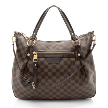 Louis Vuitton Damier Ebene Evora MM Tote