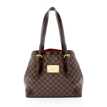 Louis Vuitton Damier Ebene Hampstead MM Tote