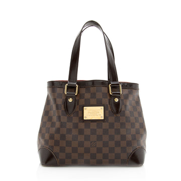 Louis Vuitton Damier Ebene Hampstead PM Tote - FINAL SALE (SHF-19117)